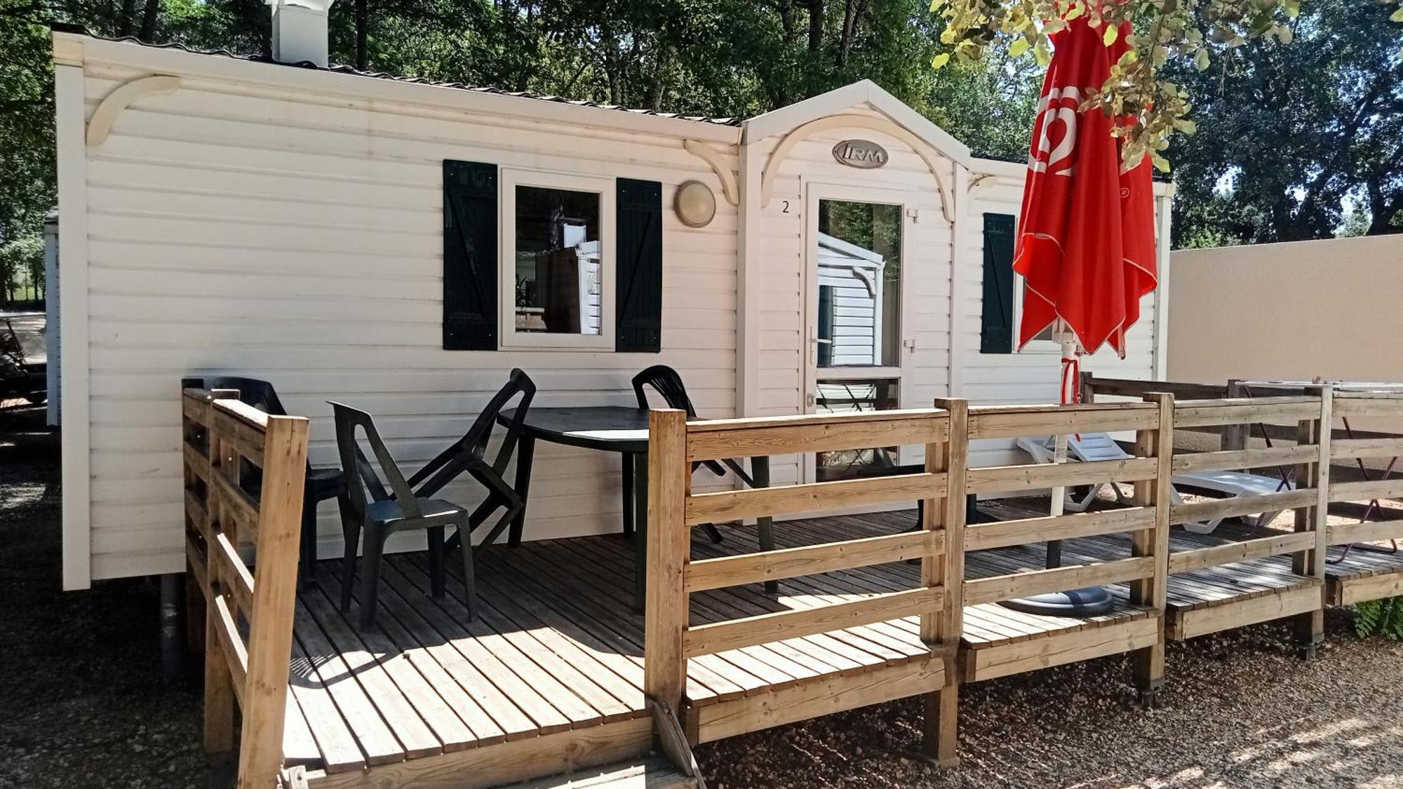 Camping Parc Saint Sauvayre Vagnas Exteriör bild